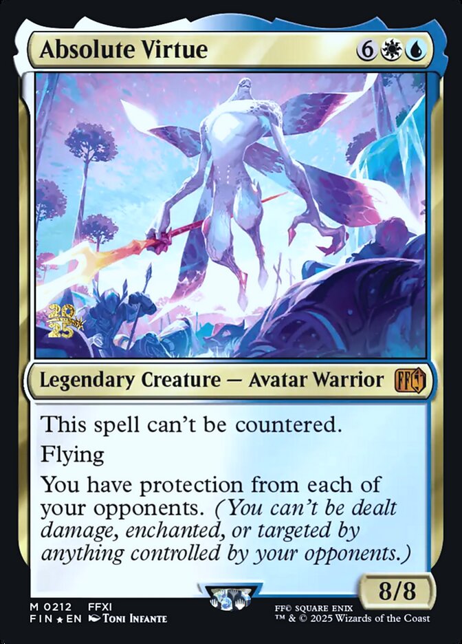 Absolute Virtue card front