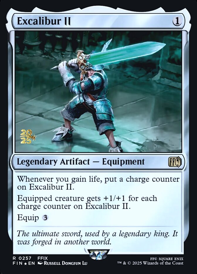 Excalibur II card front