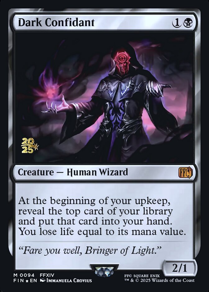 Dark Confidant card front