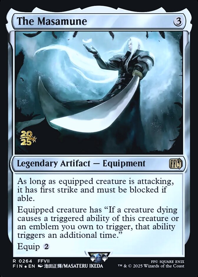 The Masamune card front
