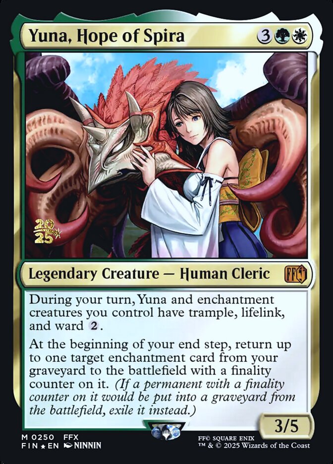 Yuna, Hope of Spira card front