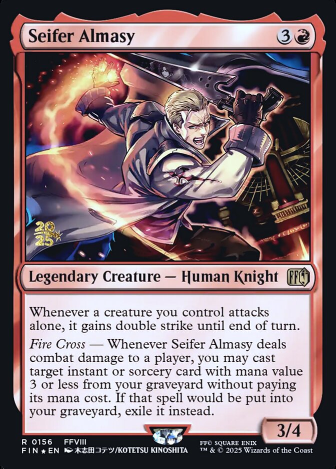 Seifer Almasy card front
