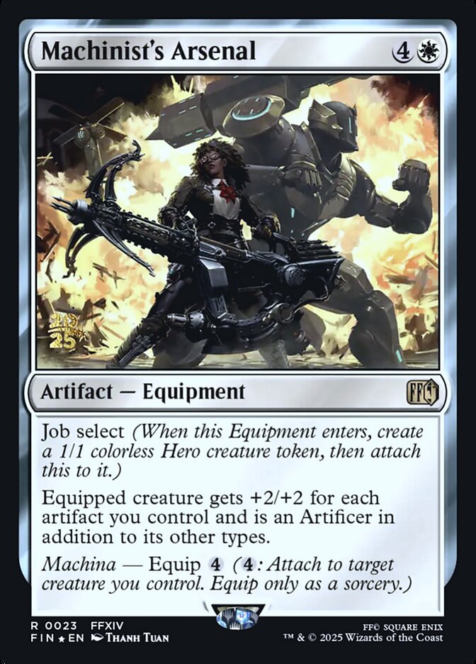 Machinist's Arsenal card front