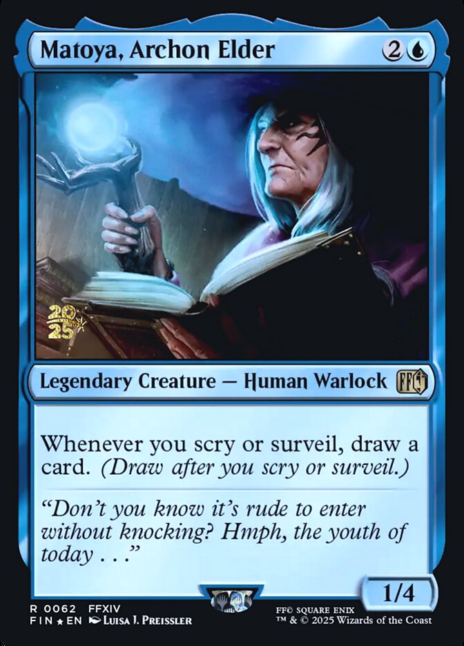 Matoya, Archon Elder card front