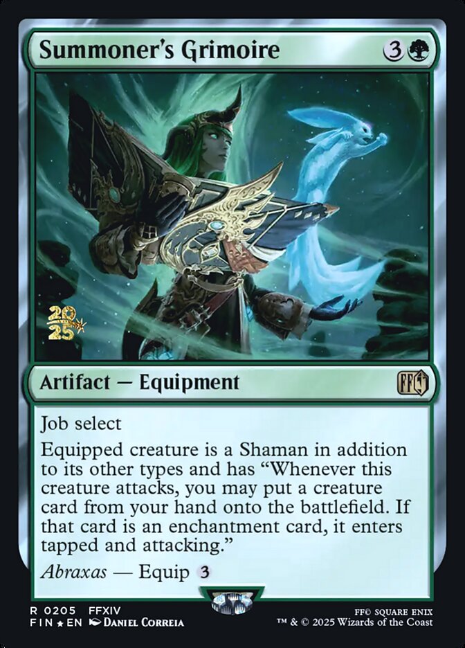 Summoner's Grimoire card front