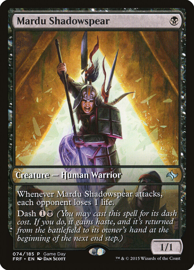 Mardu Shadowspear card front