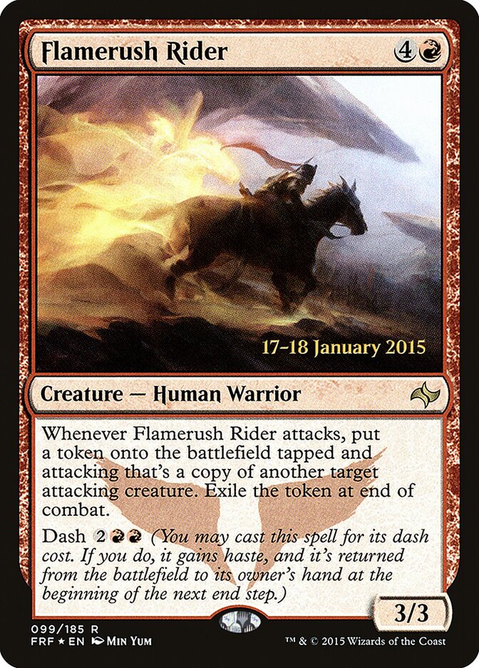 Flamerush Rider card front