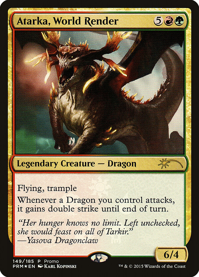 Atarka, World Render card front