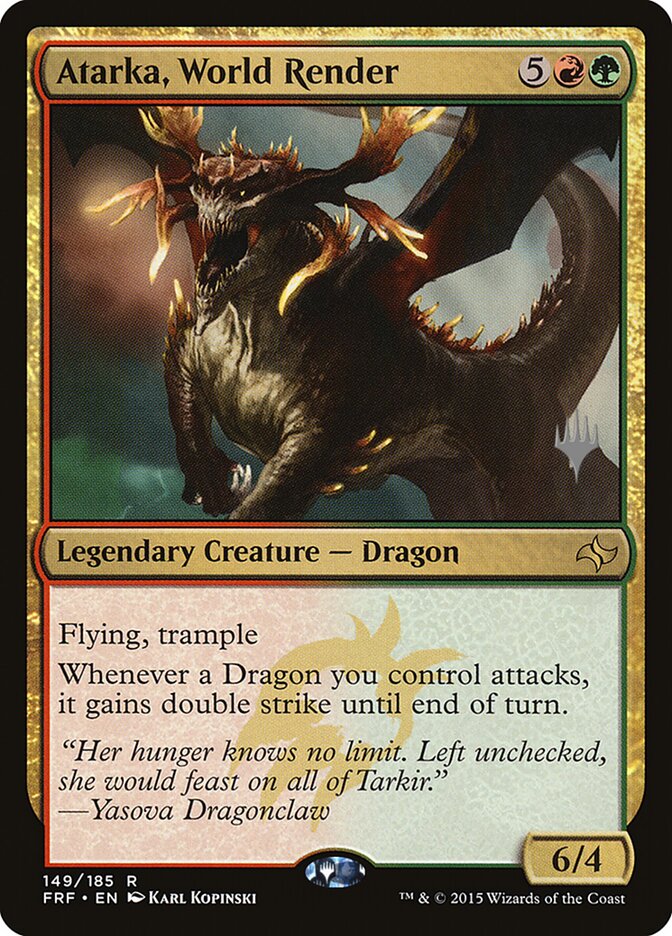 Atarka, World Render card front