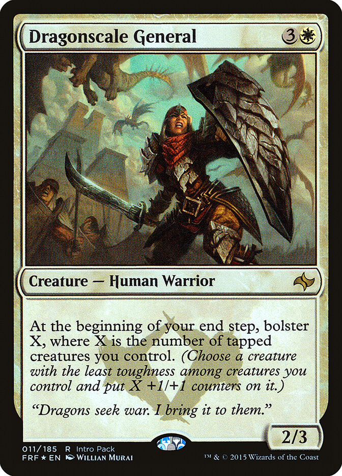 Dragonscale General card front