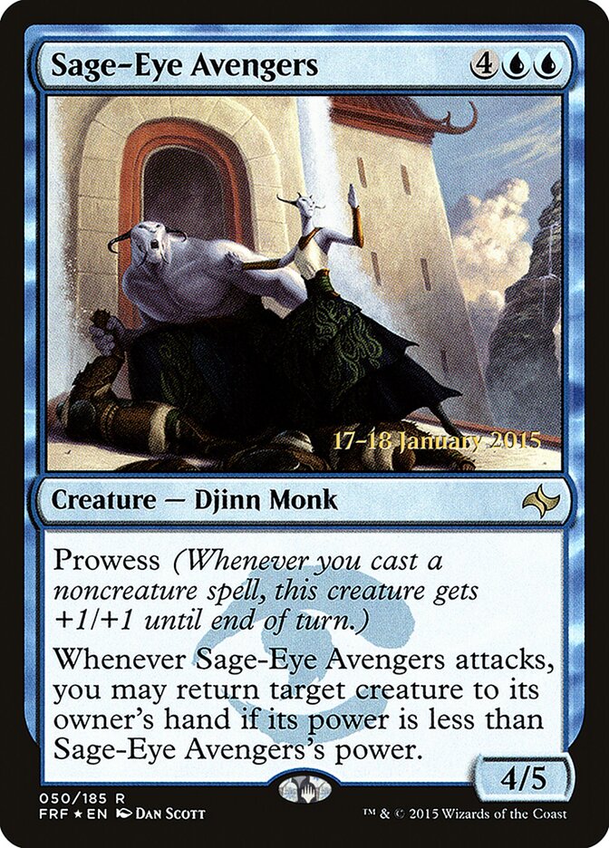 Sage-Eye Avengers card front