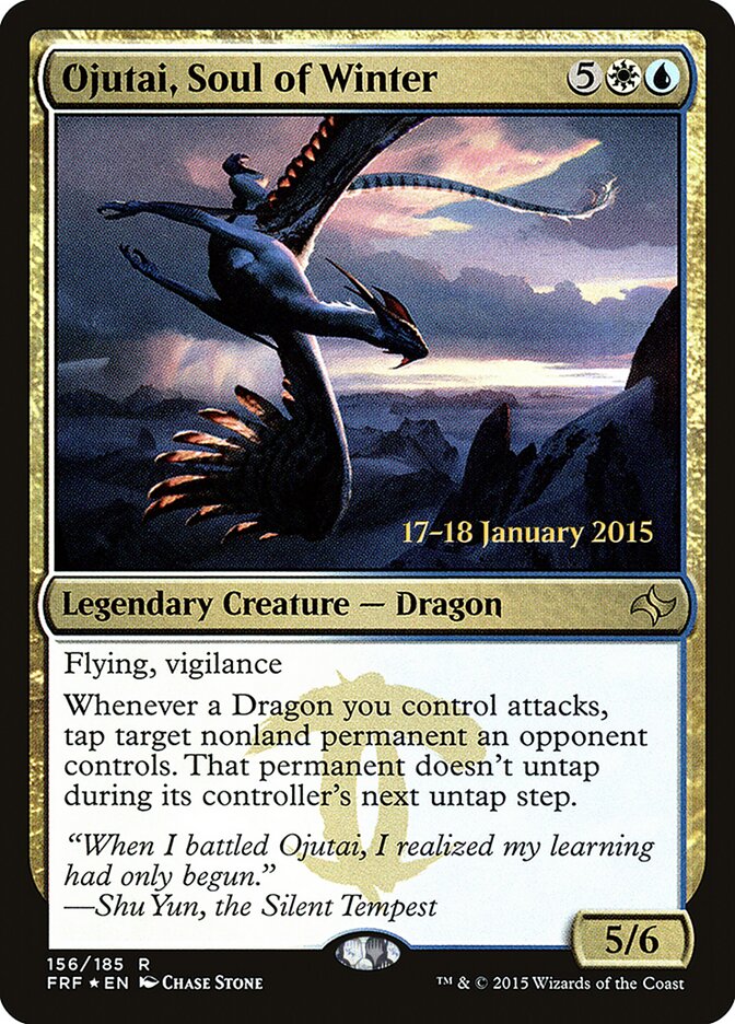 Ojutai, Soul of Winter card front