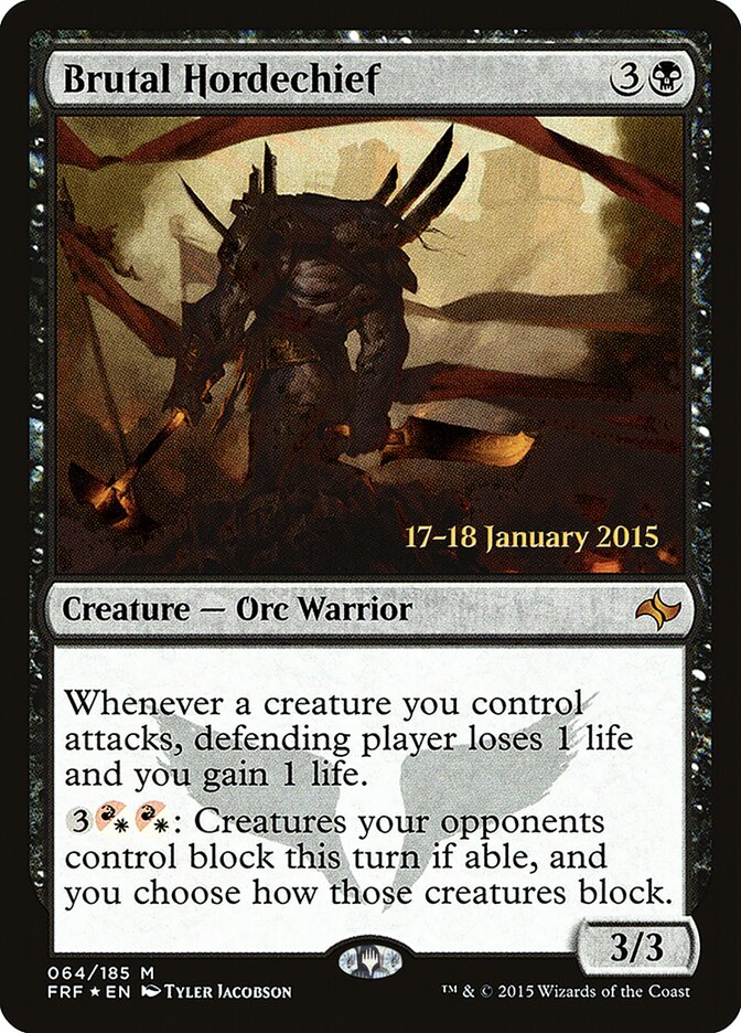 Brutal Hordechief card front