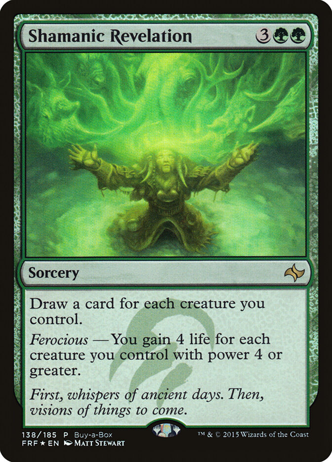 Shamanic Revelation card front
