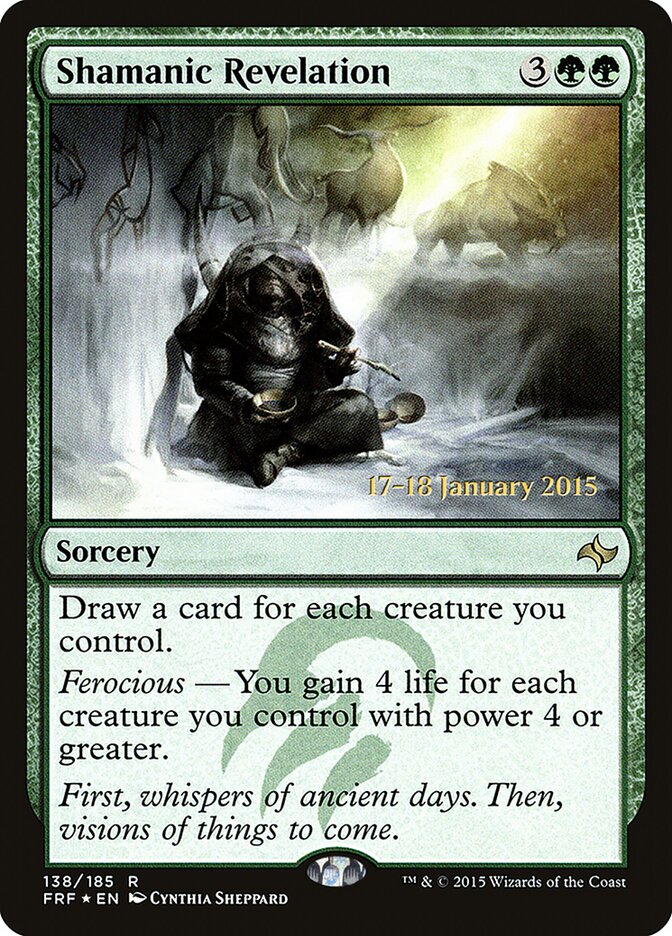 Shamanic Revelation card front