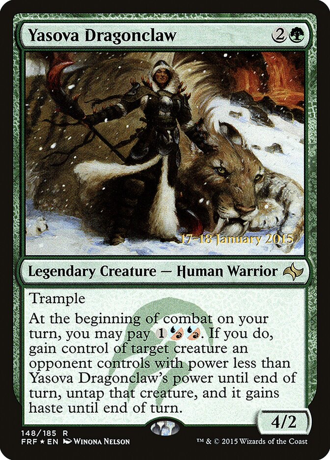 Yasova Dragonclaw card front