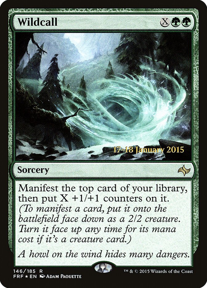 Wildcall card front