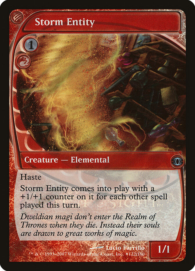 Storm Entity card front