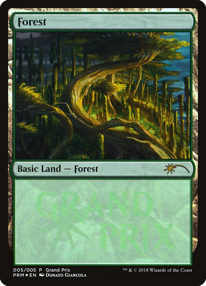 Forest card front
