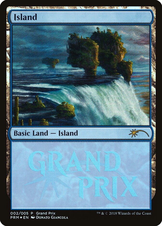 Island card front