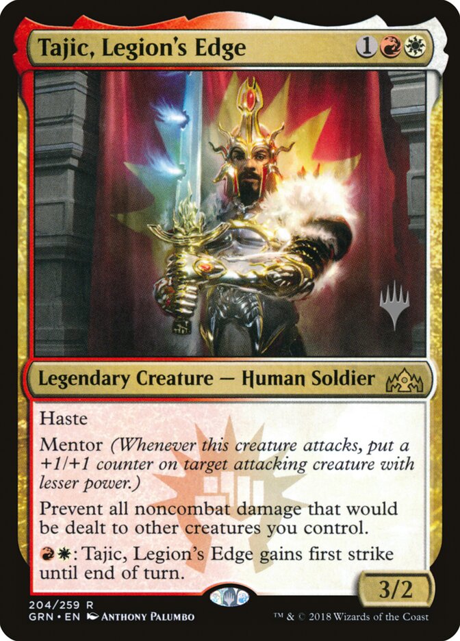 Tajic, Legion's Edge card front
