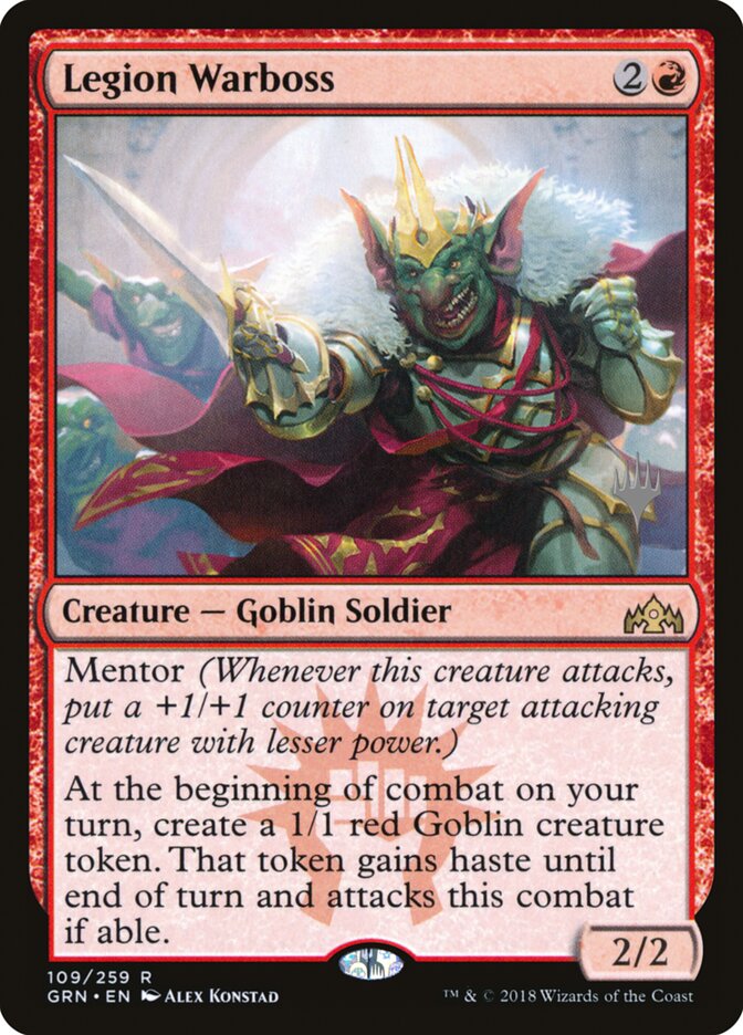 Legion Warboss card front