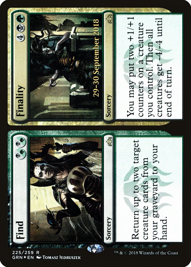 Find card front