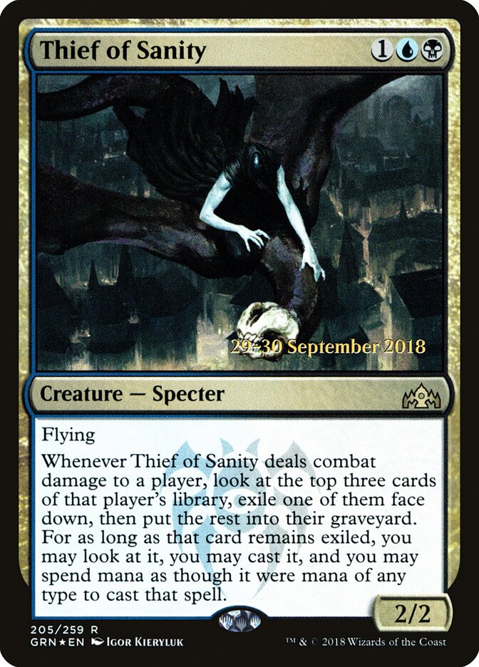 Thief of Sanity card front
