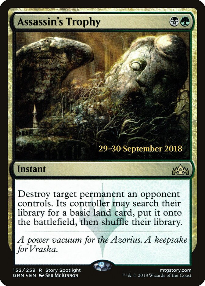 Assassin's Trophy card front