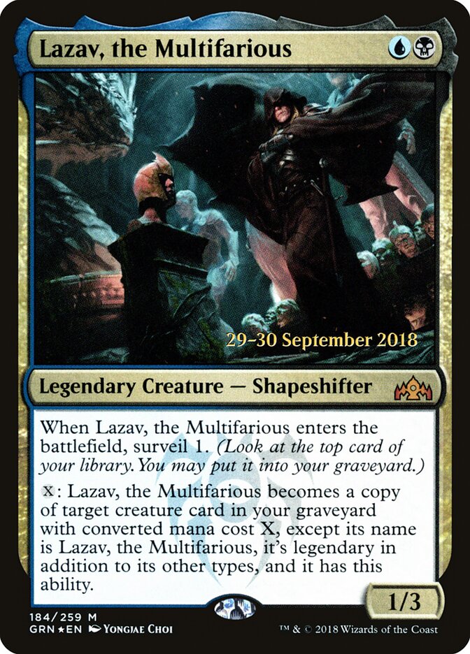 Lazav, the Multifarious card front