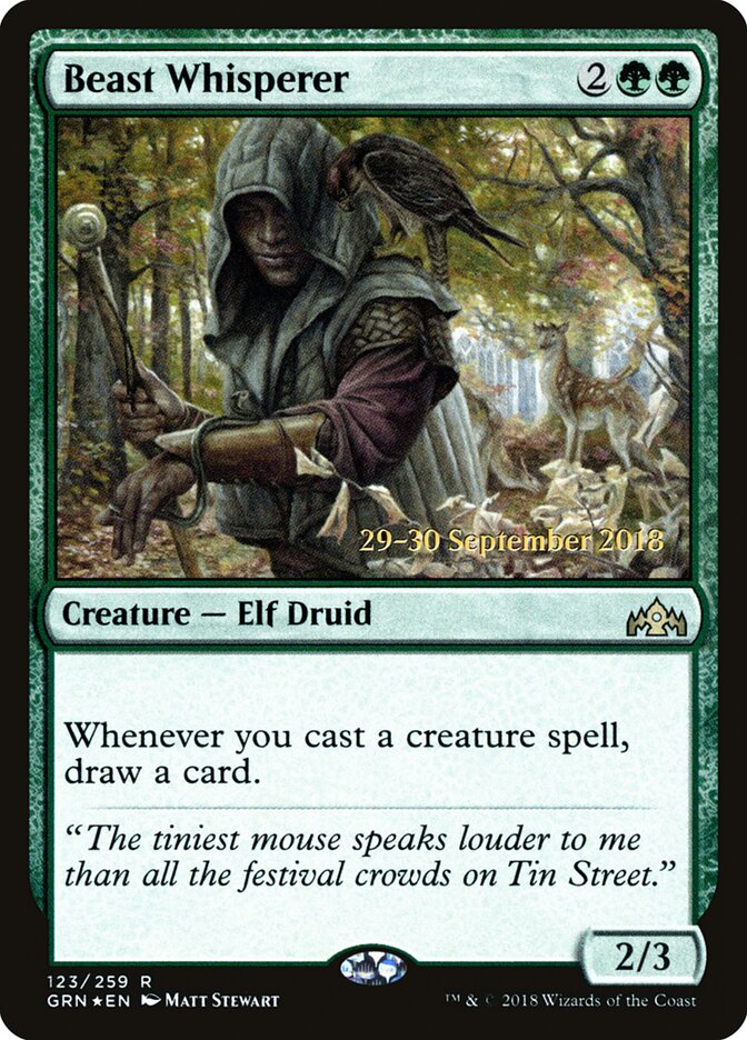 Beast Whisperer card front