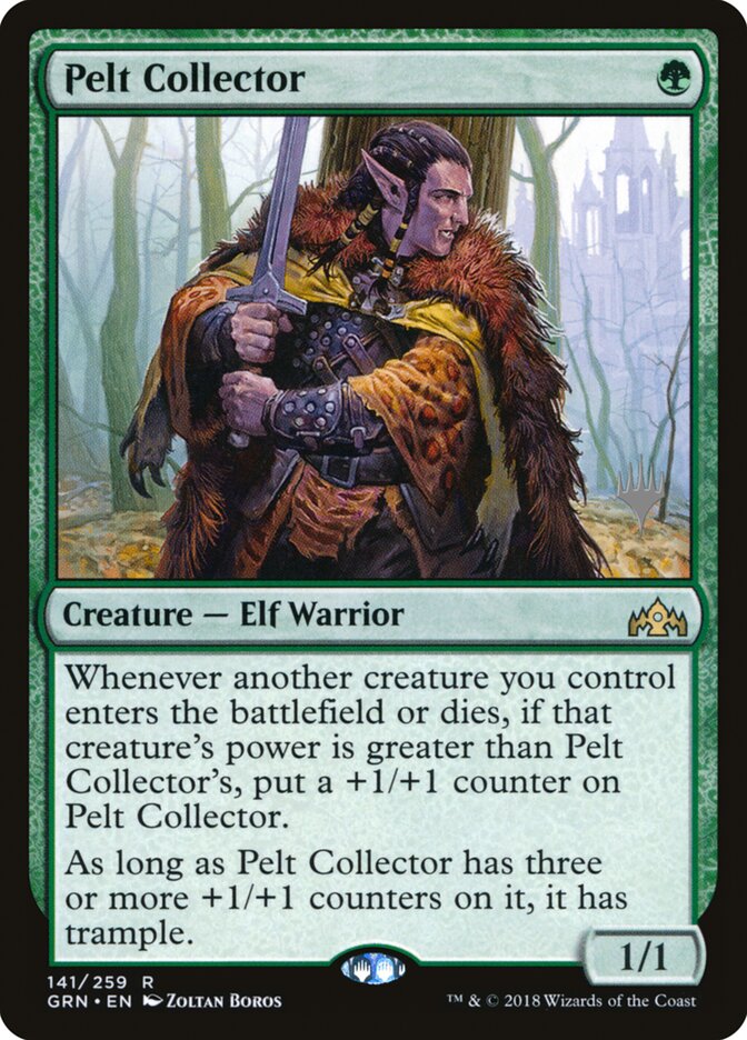 Pelt Collector card front