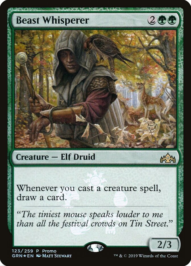 Beast Whisperer card front