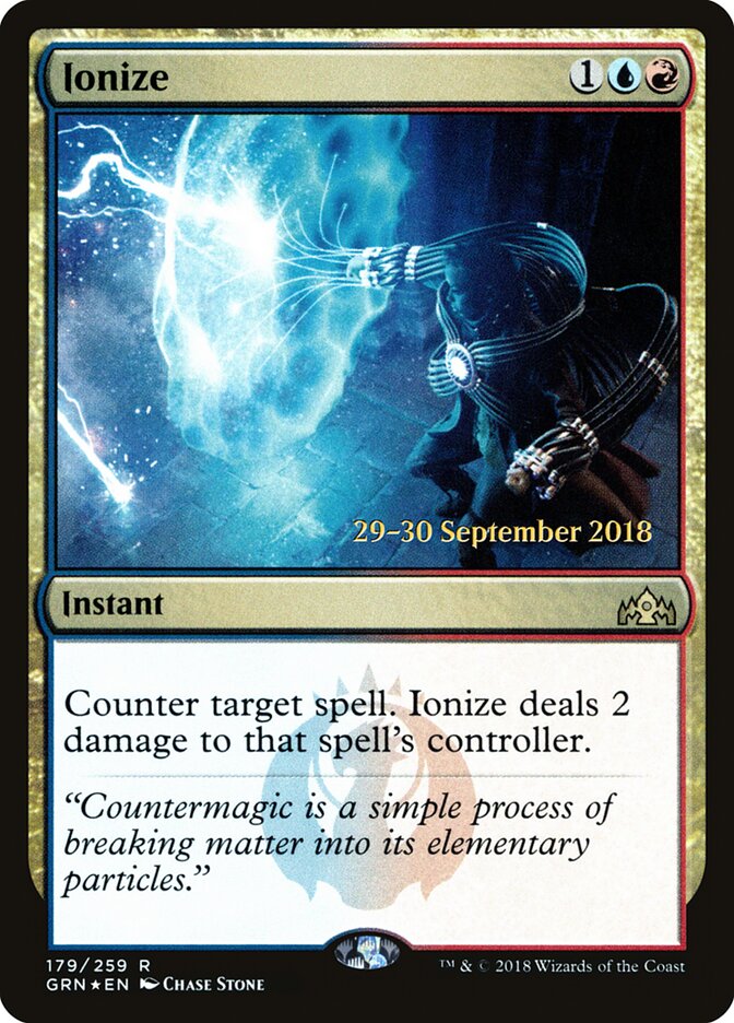 Ionize card front