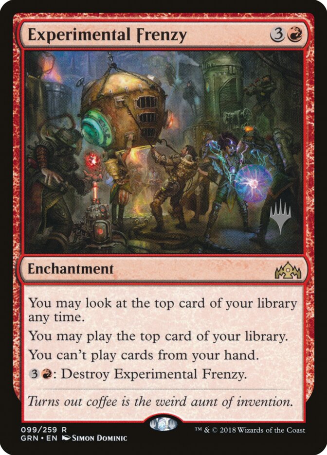 Experimental Frenzy card front