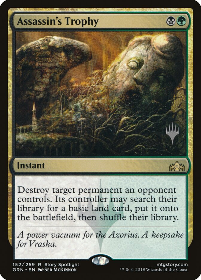 Assassin's Trophy card front