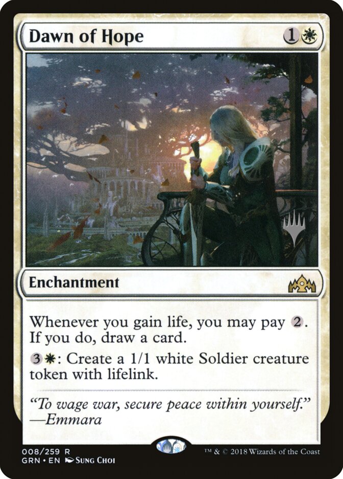Dawn of Hope card front