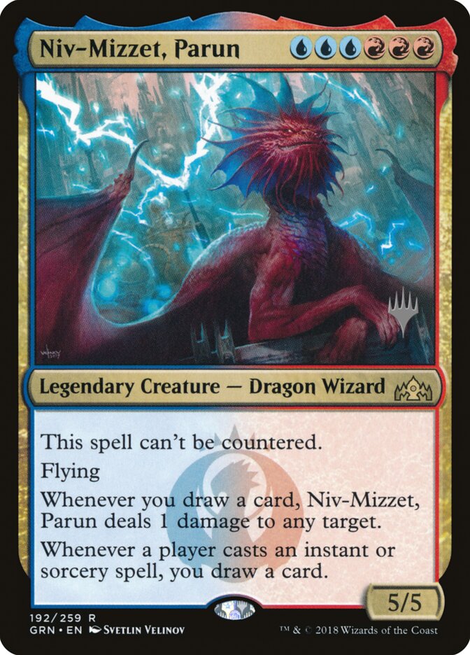 Niv-Mizzet, Parun card front