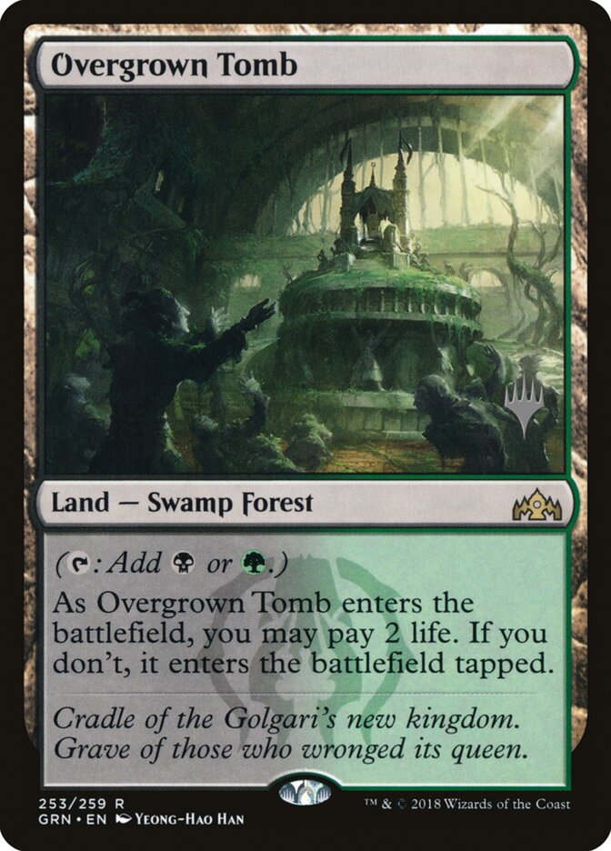 Overgrown Tomb card front