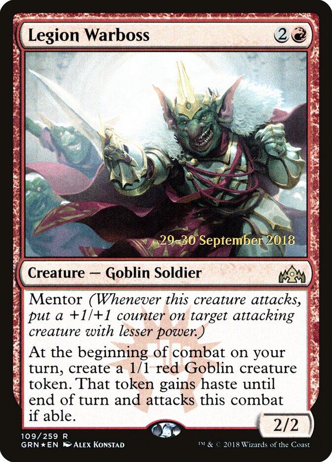 Legion Warboss card front