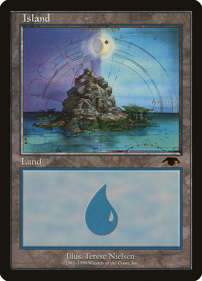 Island card front