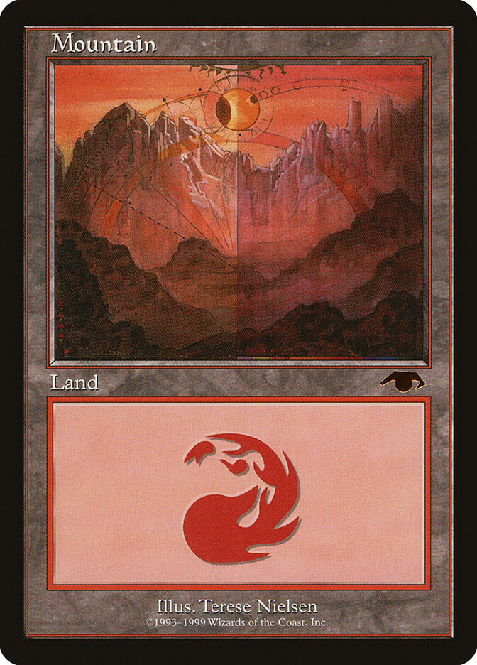 Mountain card front