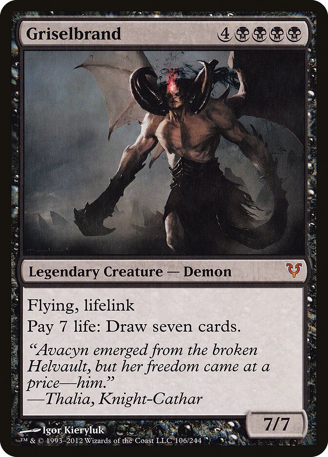 Griselbrand card front