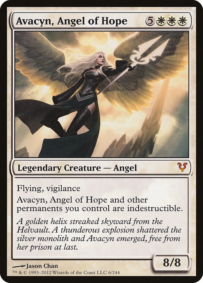 Avacyn, Angel of Hope card front