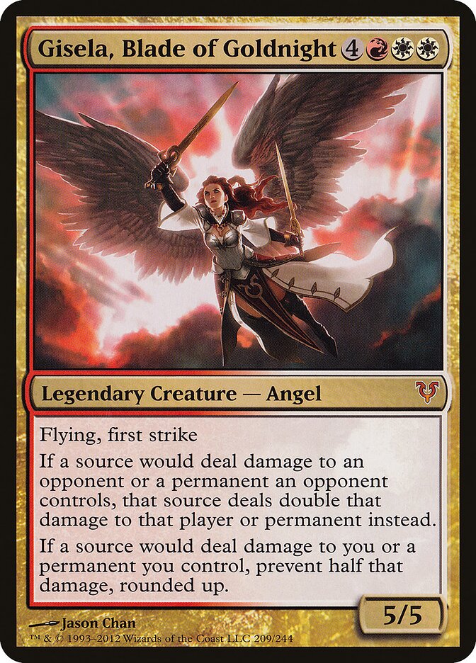 Gisela, Blade of Goldnight card front