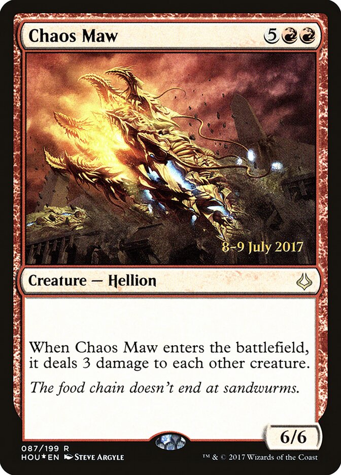 Chaos Maw card front