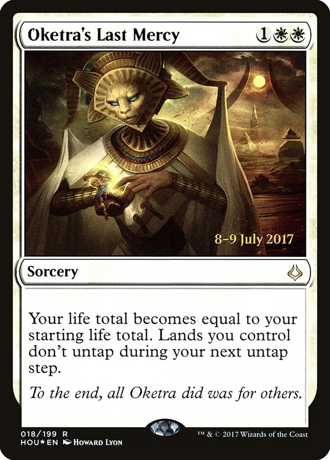 Oketra's Last Mercy card front