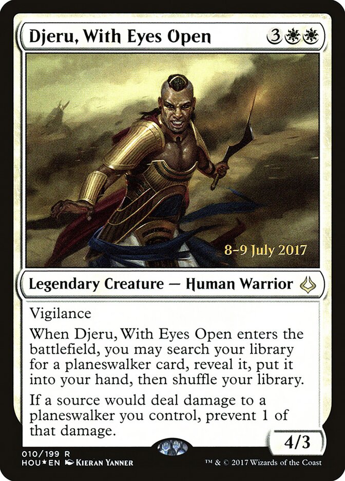 Djeru, With Eyes Open card front