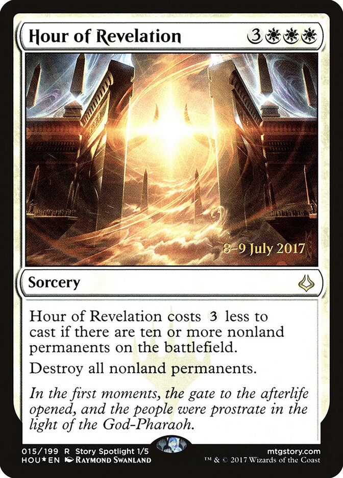 Hour of Revelation card front