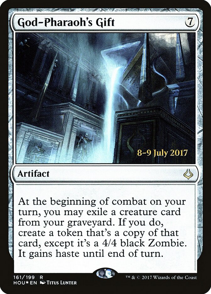 God-Pharaoh's Gift card front